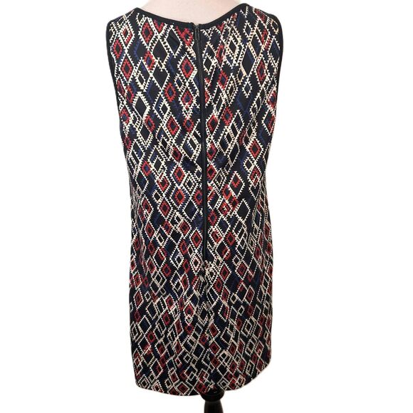 Aryeh Anthropologie Multicolor Sleeveless Geometric Shift Dress Size Small - Picture 5 of 8